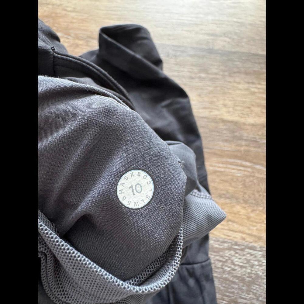 Lululemon On The Fly Pant Mid-Rise 28" Incognito Camo Multi Grey Size 10 - Picture 4 of 4